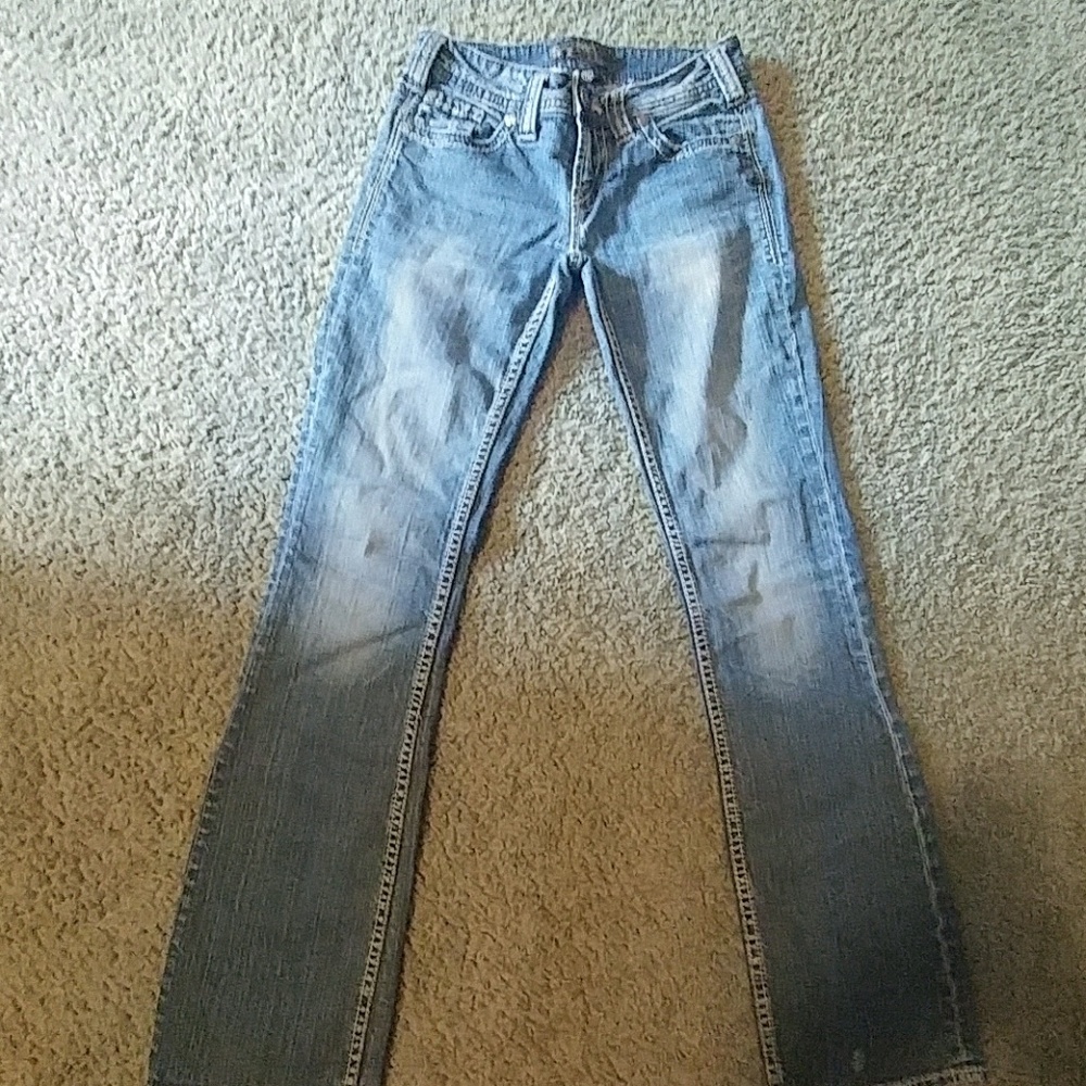 Silver Aiko Bootcut Jeans